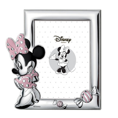 Cornici in argento: Cornice Linea Disney Minnie Con Caramella in Argento